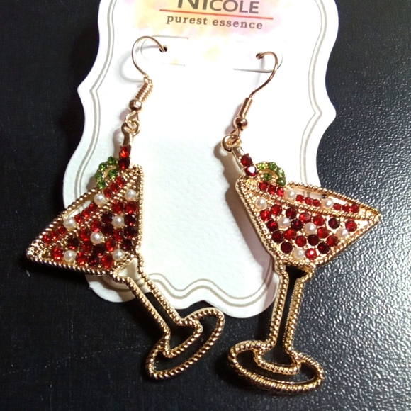 Jewelry - Cocktail Rhinestone Earrings